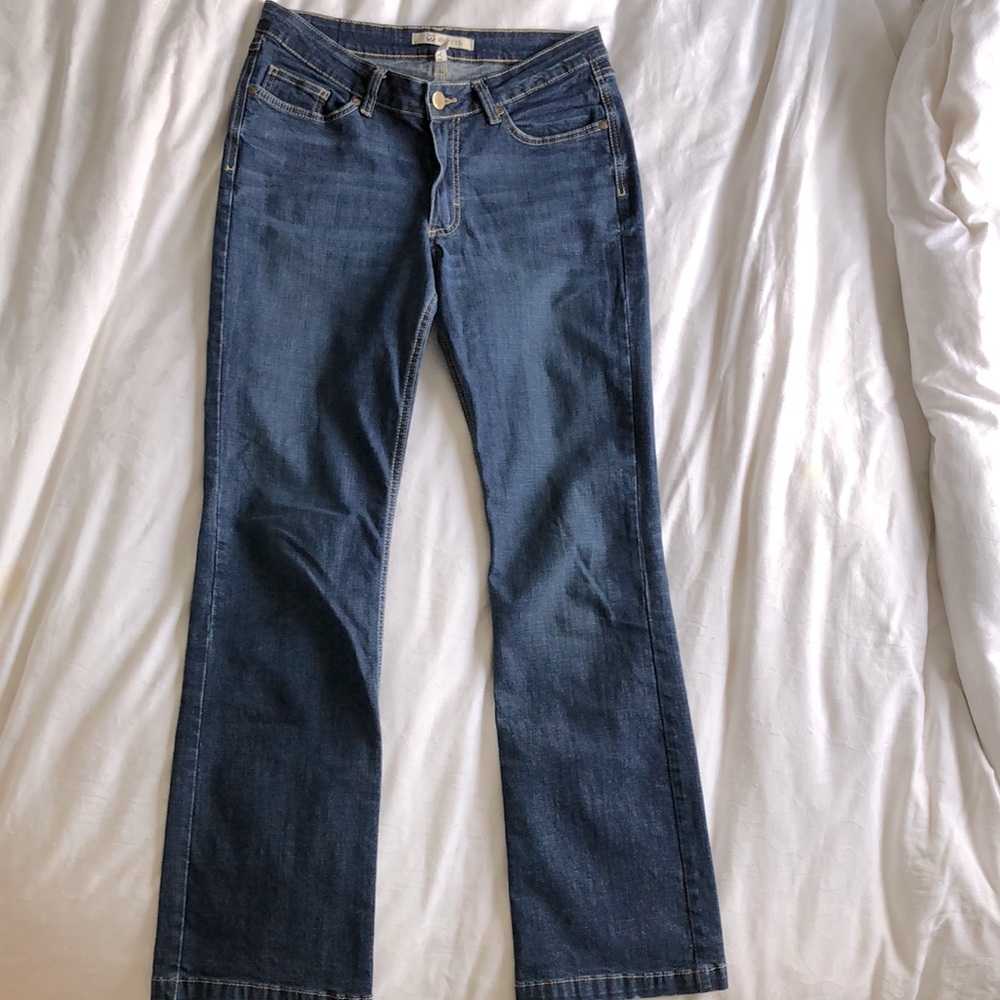 10 Odyn Jeans Denim Egypt Boot Cut Dark Wash Straight